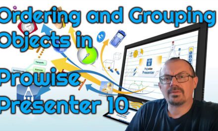 How to Group and Order Objects in Prowise Presenter 10