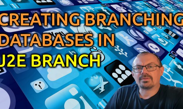 How to make a branching database in J2E Branch