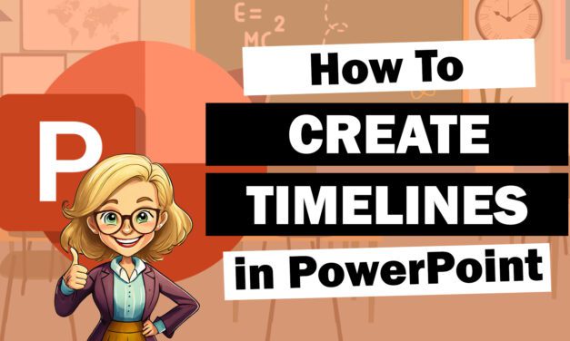Quickly Create PowerPoint Timelines using SmartArt