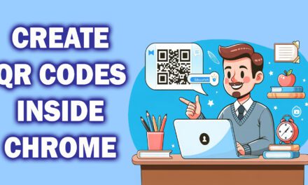 Creating QR Codes in Google Chrome