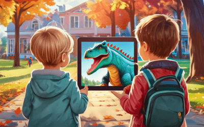Augmented Reality in the Classroom with 3D Bear and Sketchfab