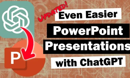 Make PowerPoint Presentations Inside ChatGPT. Updated Method.