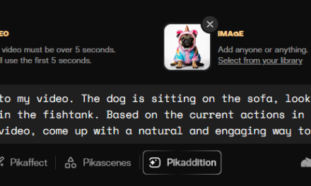 Add anyone or anything to a video with Pikadditions