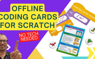 Offline Coding Cards for Scratch and Scratch Jnr