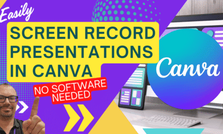 How to Record a Video in Canva